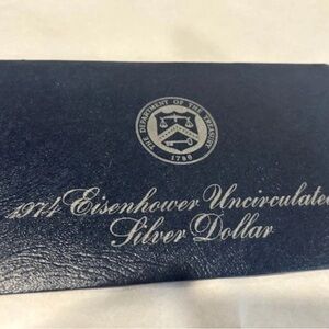 1974 Eisenhower Uncirculated Silver Dollar Proof